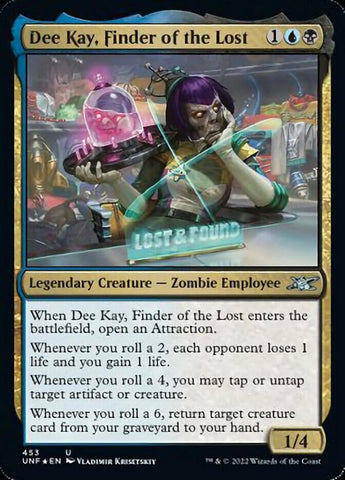 Dee Kay, Finder of the Lost (Galaxy Foil) [Unfinity] - The Mythic Store | 24h Order Processing