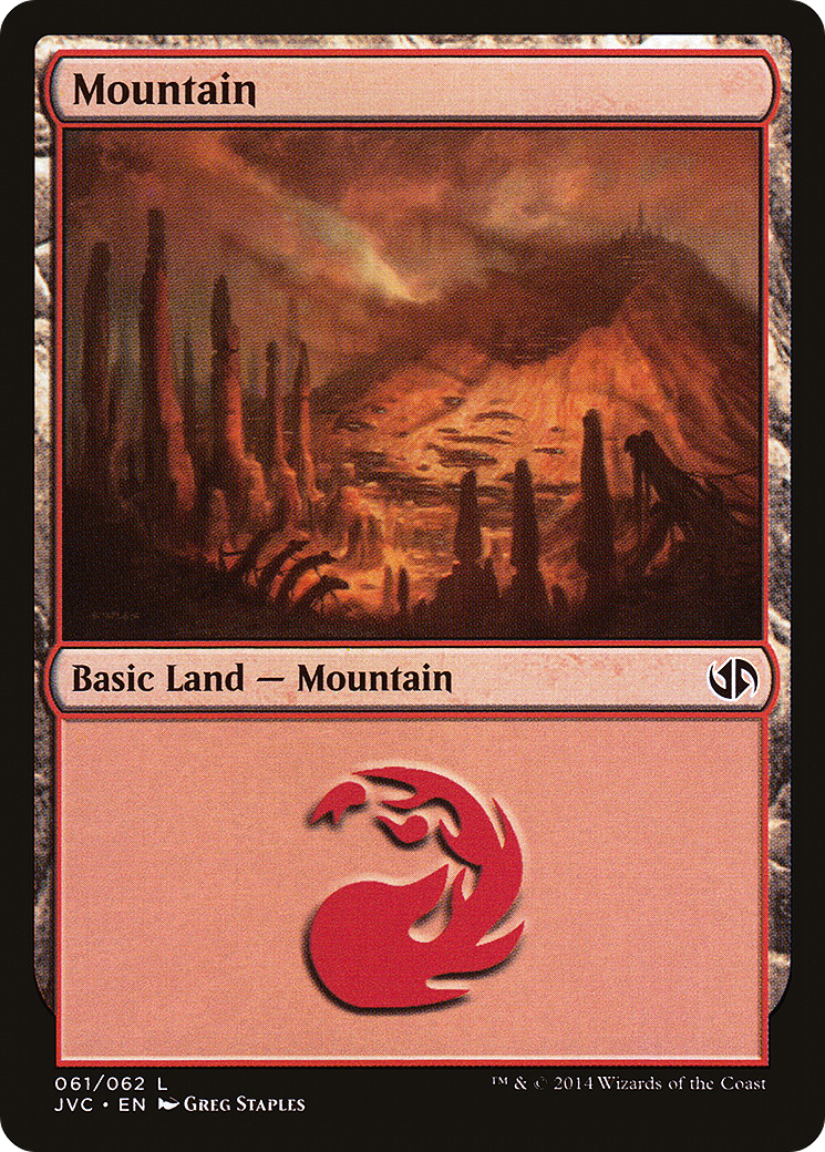 Mountain (61) [Duel Decks Anthology] - The Mythic Store | 24h Order Processing