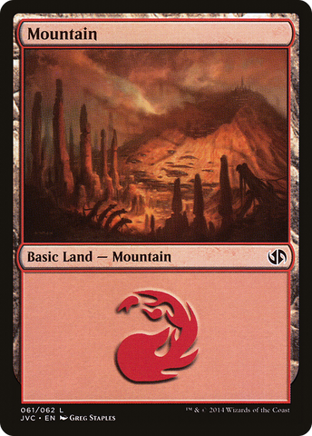 Mountain (61) [Duel Decks Anthology] - The Mythic Store | 24h Order Processing