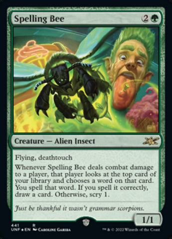 Spelling Bee (Galaxy Foil) [Unfinity] - The Mythic Store | 24h Order Processing