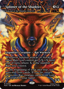 Splinter of the Shadows - Ashcoat of the Shadow Swarm (Borderless) [Teenage Mutant Ninja Turtles Eternal-Legal] - The Mythic Store | 24h Order Processing