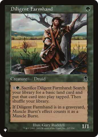 Diligent Farmhand [The List] - The Mythic Store | 24h Order Processing