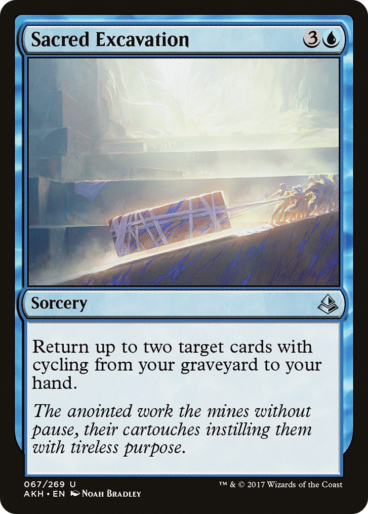 Sacred Excavation [Amonkhet] - The Mythic Store | 24h Order Processing