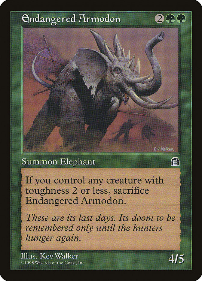Endangered Armodon [Stronghold] - The Mythic Store | 24h Order Processing
