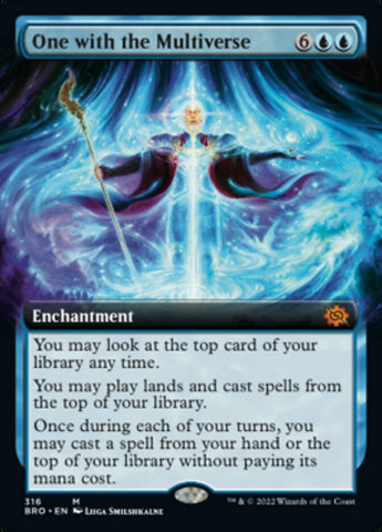 One with the Multiverse (Extended Art) [The Brothers' War] - The Mythic Store | 24h Order Processing
