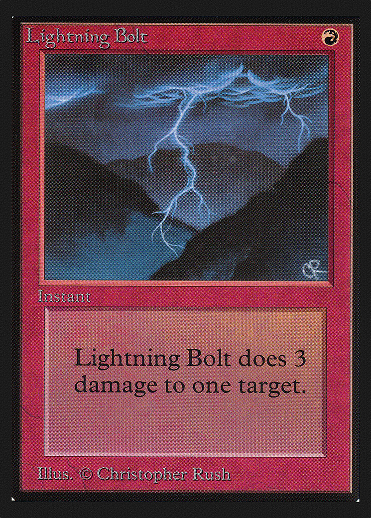Lightning Bolt [Collectors' Edition] - The Mythic Store | 24h Order Processing
