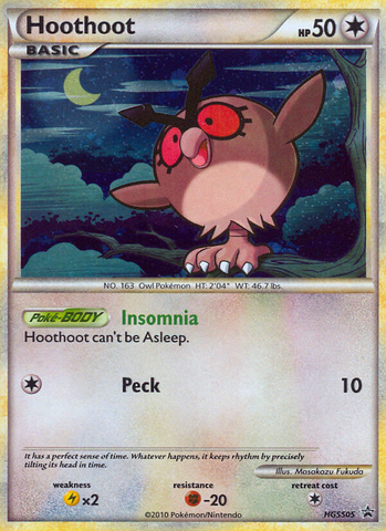 Hoothoot (HGSS05) [HeartGold & SoulSilver: Black Star Promos] - The Mythic Store | 24h Order Processing