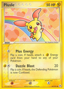 Plusle (69/101) [EX: Hidden Legends] - The Mythic Store | 24h Order Processing