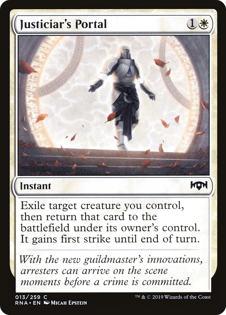 Justiciar's Portal [Ravnica Allegiance] - The Mythic Store | 24h Order Processing