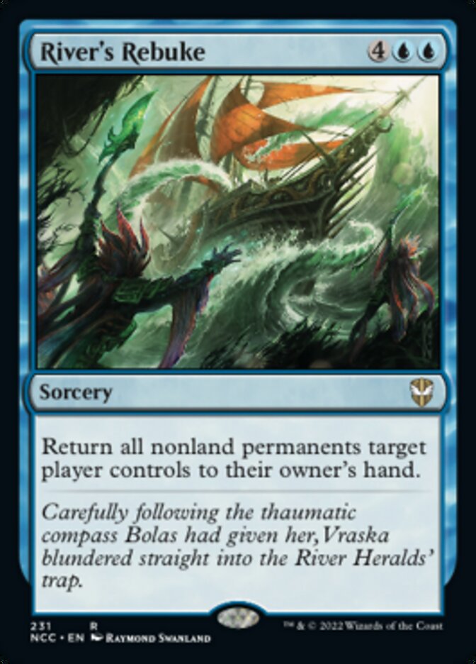 River's Rebuke [Streets of New Capenna Commander] - The Mythic Store | 24h Order Processing