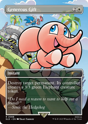 Generous Gift (2088) (Rainbow Foil) [Secret Lair Drop Series] - The Mythic Store | 24h Order Processing