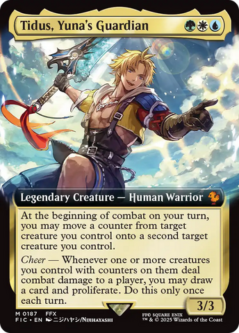 Tidus, Yuna's Guardian (Extended Art) [FINAL FANTASY Commander] - The Mythic Store | 24h Order Processing