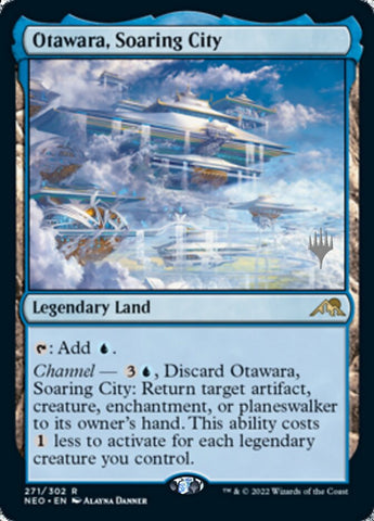 Otawara, Soaring City (Promo Pack) [Kamigawa: Neon Dynasty Promos] - The Mythic Store | 24h Order Processing