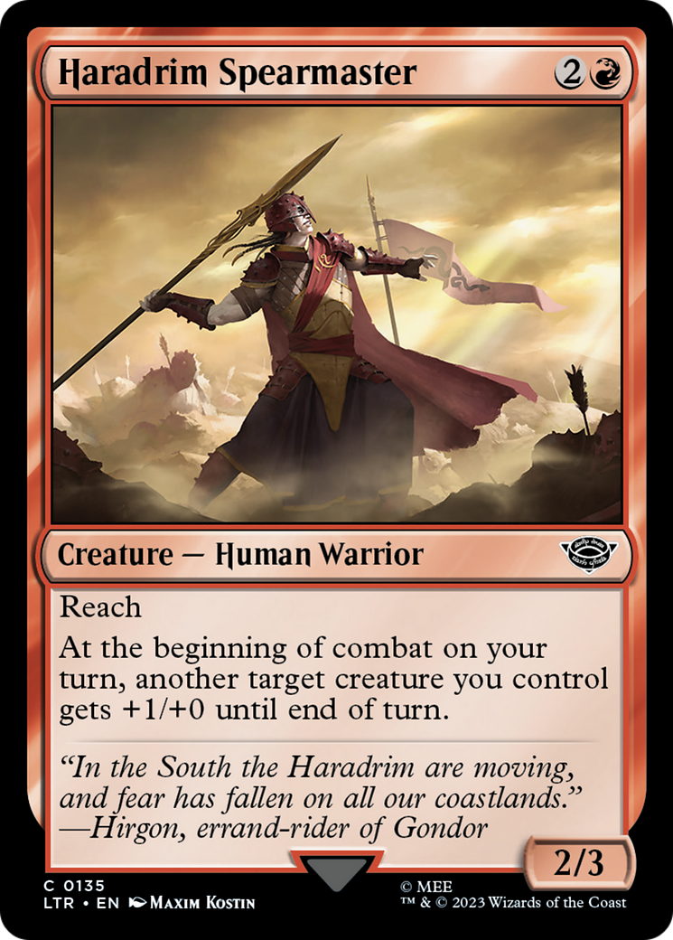 Haradrim Spearmaster [The Lord of the Rings: Tales of Middle-Earth] - The Mythic Store | 24h Order Processing