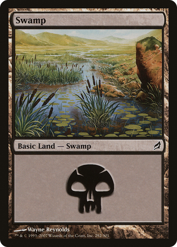 Swamp (292) [Lorwyn] - The Mythic Store | 24h Order Processing