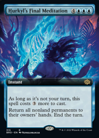 Hurkyl's Final Meditation (Extended Art) [The Brothers' War] - The Mythic Store | 24h Order Processing