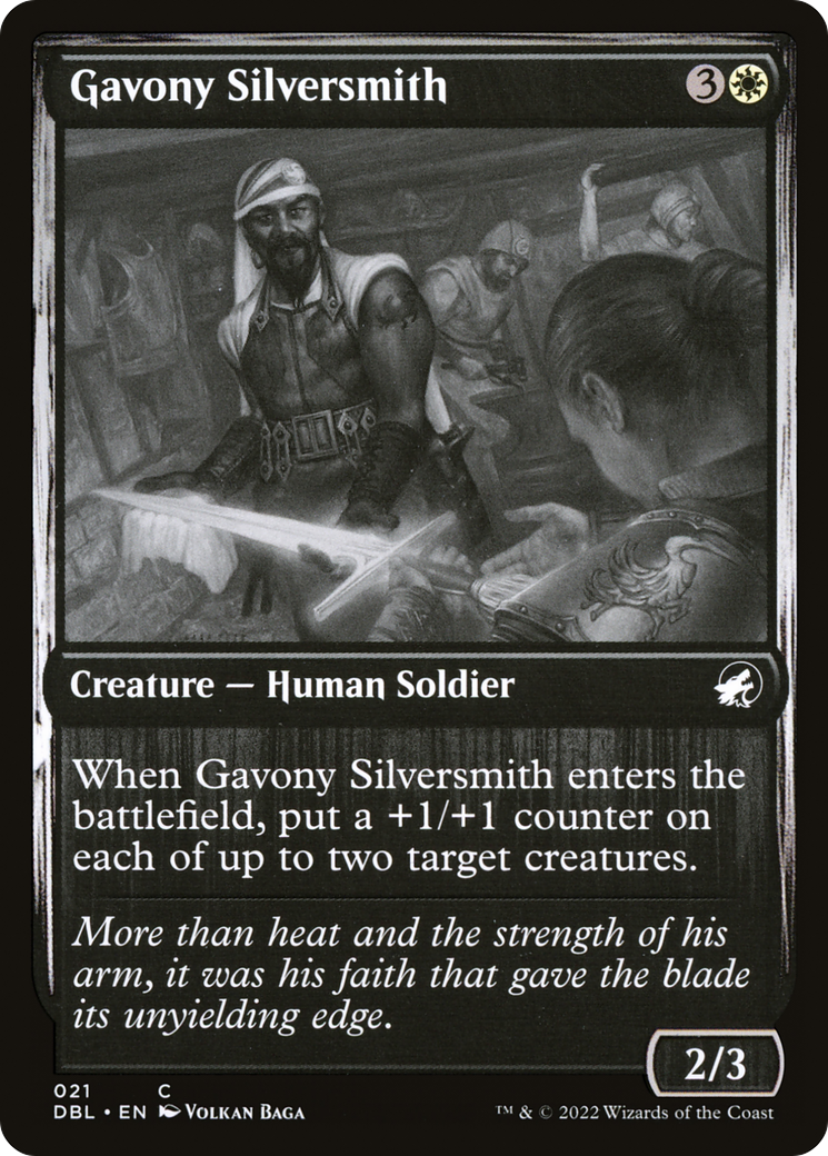 Gavony Silversmith [Innistrad: Double Feature] - The Mythic Store | 24h Order Processing