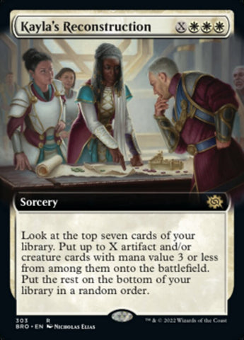 Kayla's Reconstruction (Extended Art) [The Brothers' War] - The Mythic Store | 24h Order Processing