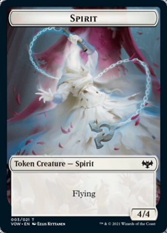 Spirit Token (003) [Innistrad: Crimson Vow Tokens] - The Mythic Store | 24h Order Processing