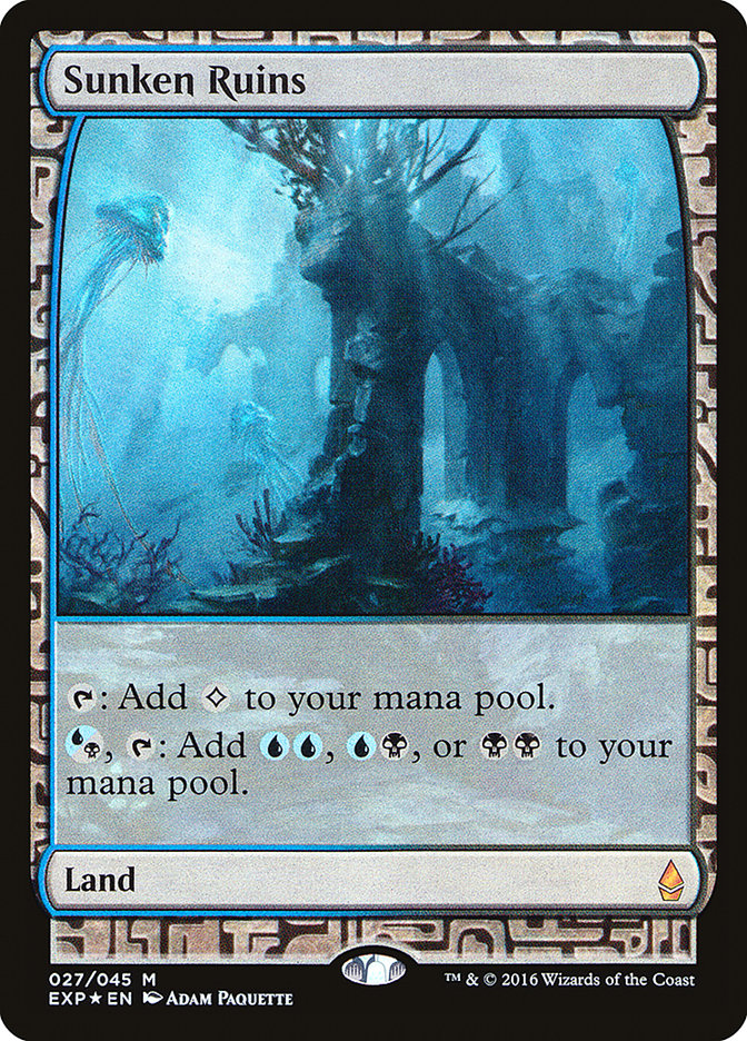 Sunken Ruins [Zendikar Expeditions] - The Mythic Store | 24h Order Processing