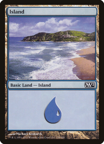 Island (236) [Magic 2012] - The Mythic Store | 24h Order Processing