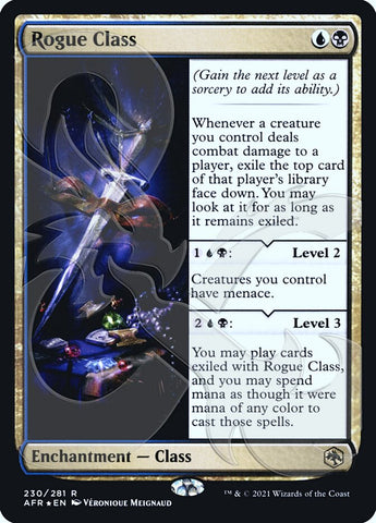 Rogue Class (Ampersand Promo) [Dungeons & Dragons: Adventures in the Forgotten Realms Promos] - The Mythic Store | 24h Order Processing