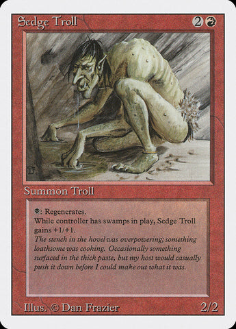 Sedge Troll [Revised Edition] - The Mythic Store | 24h Order Processing