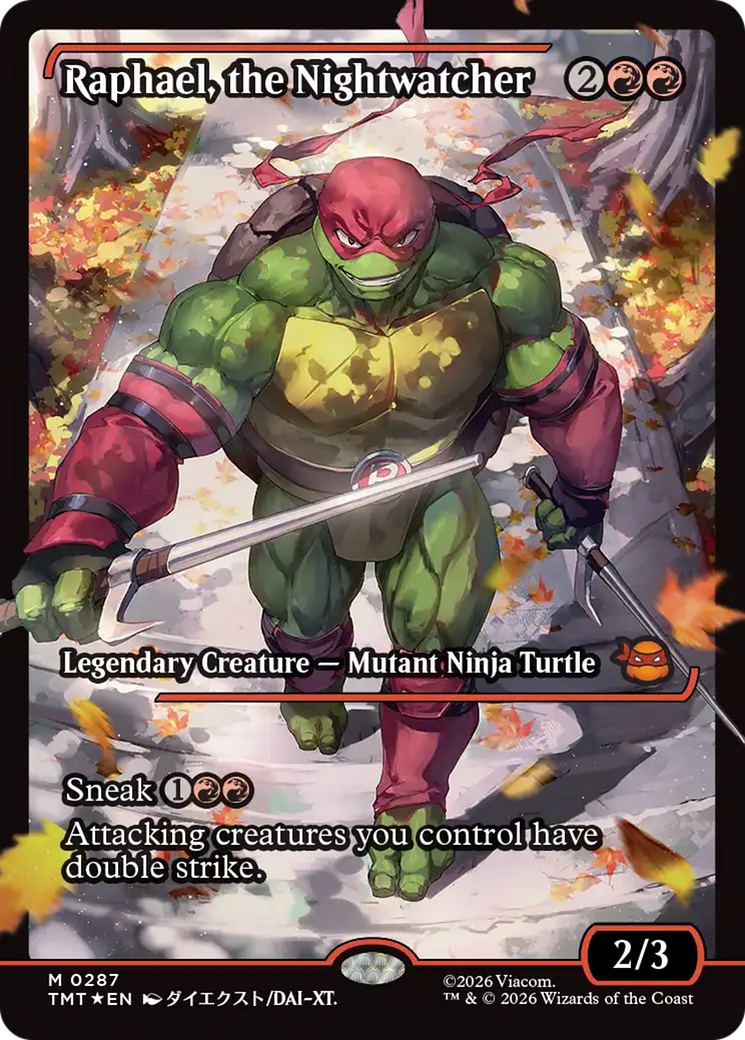 Raphael, the Nightwatcher (Showcase) [Teenage Mutant Ninja Turtles] - The Mythic Store | 24h Order Processing