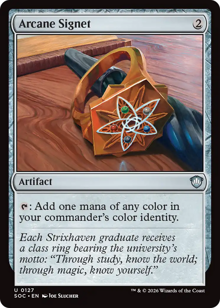 Arcane Signet [Secrets of Strixhaven Commander] - The Mythic Store | 24h Order Processing