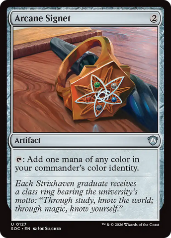 Arcane Signet [Secrets of Strixhaven Commander] - The Mythic Store | 24h Order Processing