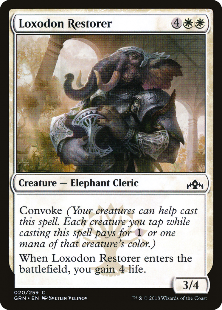 Loxodon Restorer [Guilds of Ravnica] - The Mythic Store | 24h Order Processing