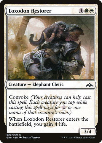 Loxodon Restorer [Guilds of Ravnica] - The Mythic Store | 24h Order Processing