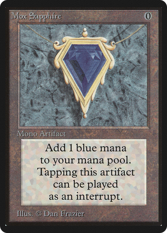 Mox Sapphire [Beta Edition] - The Mythic Store | 24h Order Processing