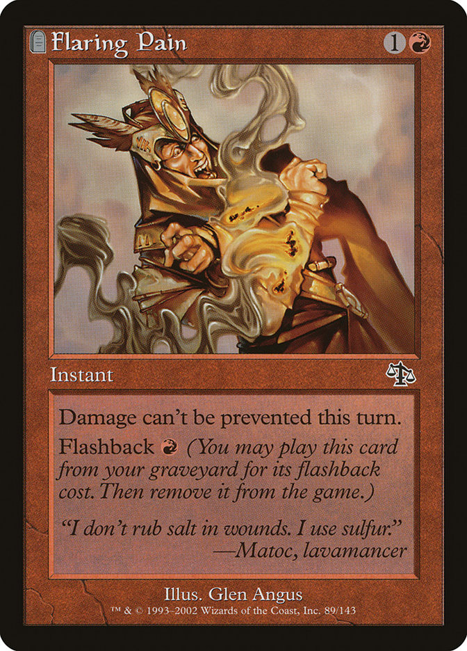 Flaring Pain [Judgment] - The Mythic Store | 24h Order Processing