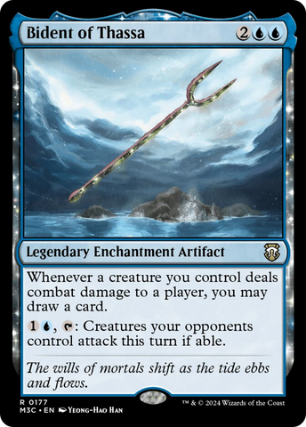 Bident of Thassa [Modern Horizons 3 Commander] - The Mythic Store | 24h Order Processing