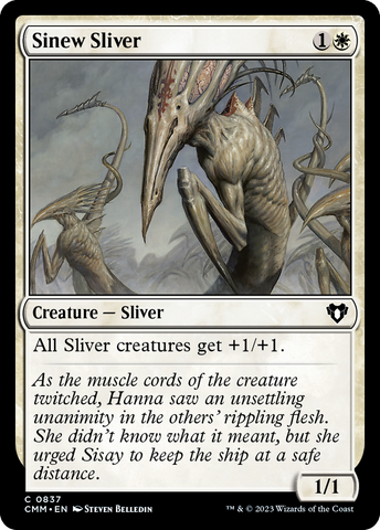 Sinew Sliver [Commander Masters] - The Mythic Store | 24h Order Processing