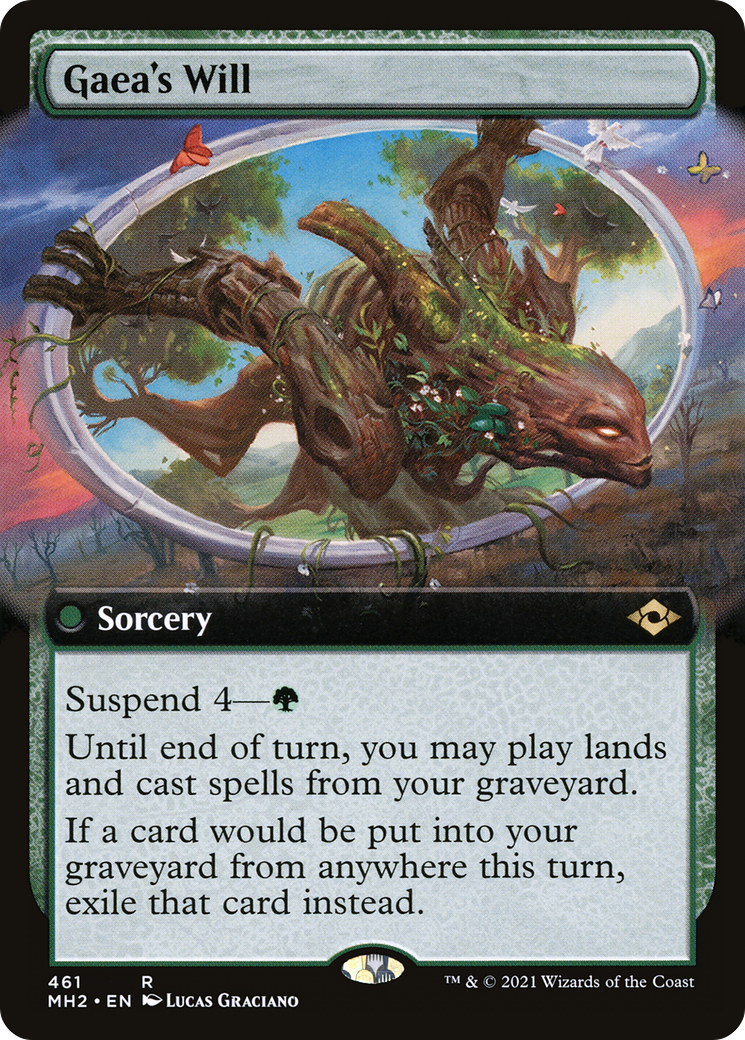Gaea's Will (Extended Art) [Modern Horizons 2] - The Mythic Store | 24h Order Processing