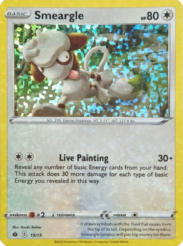 Smeargle (15/15) [McDonald's Promos: Match Battle] - The Mythic Store | 24h Order Processing