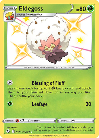 Eldegoss (SV011/SV122) [Sword & Shield: Shining Fates] - The Mythic Store | 24h Order Processing