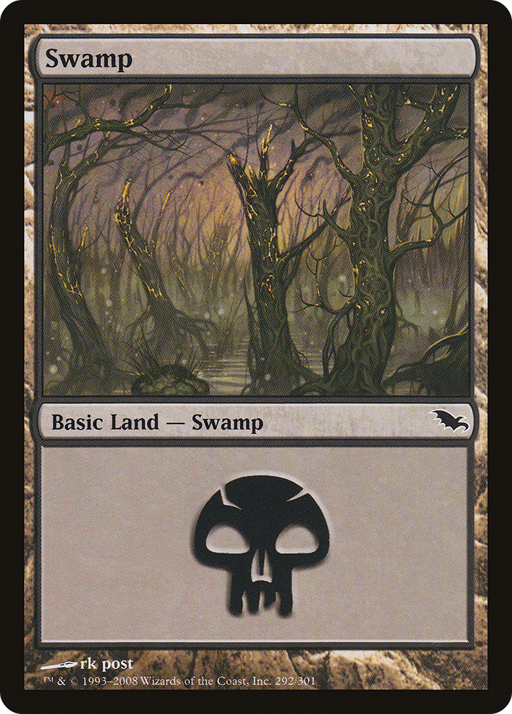 Swamp (292) [Shadowmoor] - The Mythic Store | 24h Order Processing