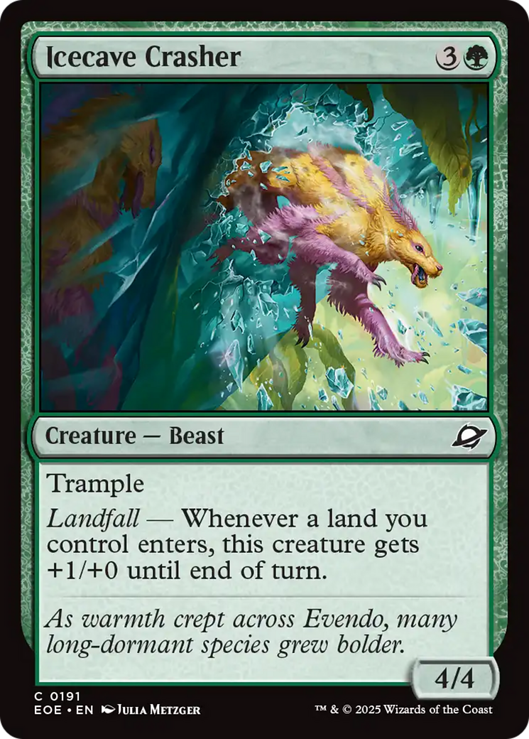 Icecave Crasher [Edge of Eternities] - The Mythic Store | 24h Order Processing