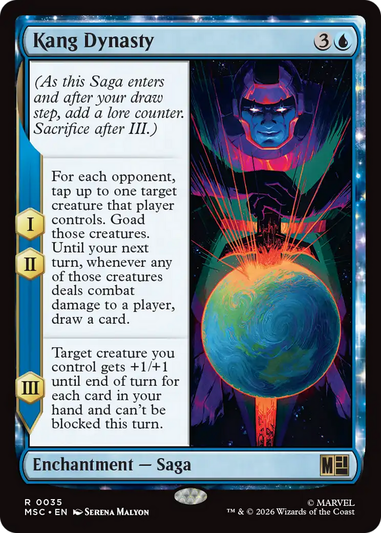 Kang Dynasty (Surge Foil) [Marvel Super Heroes Commander] - The Mythic Store | 24h Order Processing