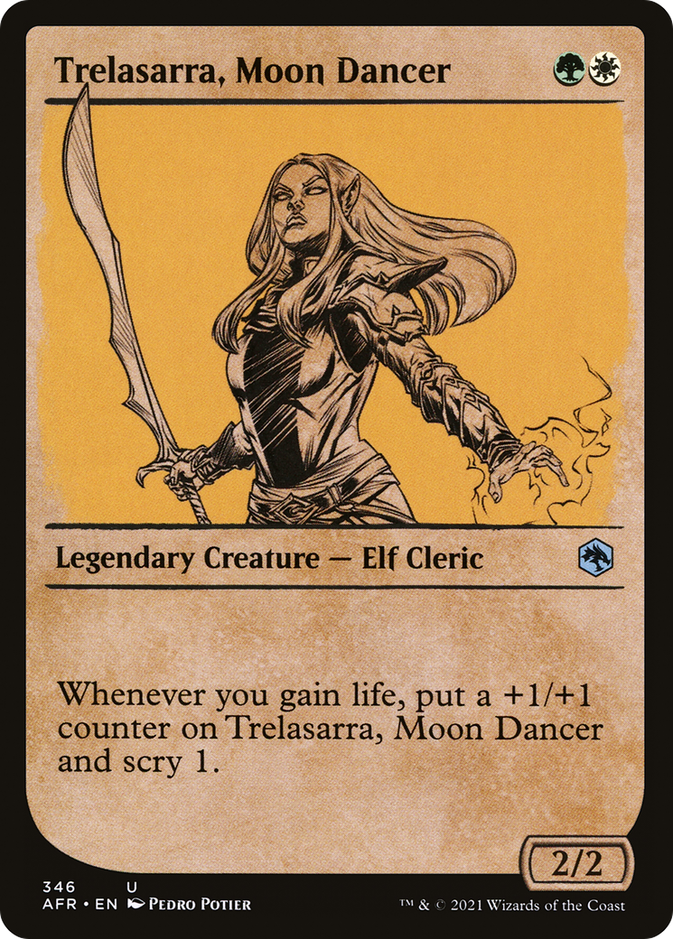 Trelasarra, Moon Dancer (Showcase) [Dungeons & Dragons: Adventures in the Forgotten Realms] - The Mythic Store | 24h Order Processing