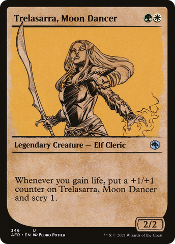 Trelasarra, Moon Dancer (Showcase) [Dungeons & Dragons: Adventures in the Forgotten Realms] - The Mythic Store | 24h Order Processing