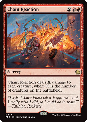 Chain Reaction [Foundations Commander] - The Mythic Store | 24h Order Processing