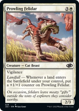 Prowling Felidar [Jumpstart 2022] - The Mythic Store | 24h Order Processing
