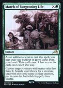March of Burgeoning Life [Kamigawa: Neon Dynasty Prerelease Promos] - The Mythic Store | 24h Order Processing