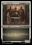 Coppercoat Vanguard (Foil Etched) [March of the Machine: The Aftermath] - The Mythic Store | 24h Order Processing