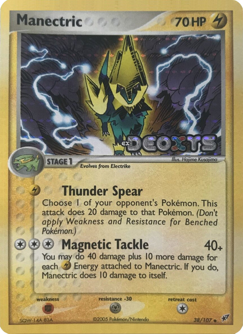 Manectric (38/107) (Stamped) [EX: Deoxys] - The Mythic Store | 24h Order Processing