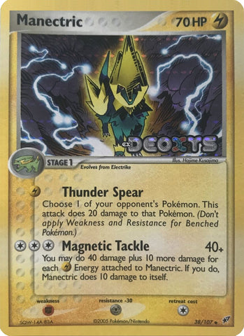 Manectric (38/107) (Stamped) [EX: Deoxys] - The Mythic Store | 24h Order Processing